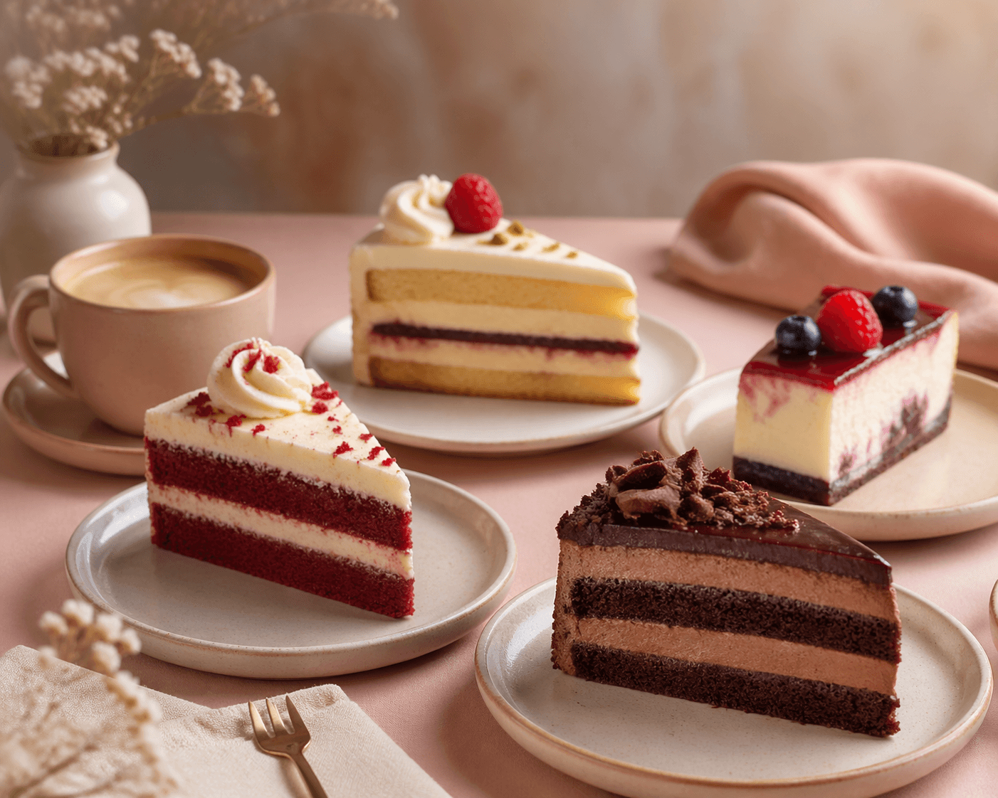 Torta premium de cafeteria